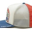 Load image into Gallery viewer, TOYS McCOY Men's Trucker Cap with Snoopy Flying Ace Patch - Side Mesh Baseball Hat, Adjustable Snapback TMA2525 Tricolor