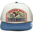 Load image into Gallery viewer, TOYS McCOY Men's Trucker Cap with Snoopy Flying Ace Patch - Side Mesh Baseball Hat, Adjustable Snapback TMA2525 Tricolor