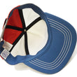 Load image into Gallery viewer, TOYS McCOY Men's Trucker Cap with Snoopy Flying Ace Patch - Side Mesh Baseball Hat, Adjustable Snapback TMA2525 Tricolor