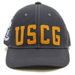 Load image into Gallery viewer, TOYS McCOY Men's Baseball Cap - No Mesh, Custom Patches with Snoopy Flying Ace & U.S.C.G. (TMA2526 Charcoal)