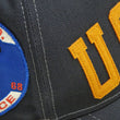Load image into Gallery viewer, TOYS McCOY Men's Baseball Cap - No Mesh, Custom Patches with Snoopy Flying Ace & U.S.C.G. (TMA2526 Charcoal)