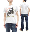 Load image into Gallery viewer, TOYS McCOY T-Shirt Men's Steve McQueen Graphic Garment-Dyed Heavyweight Short Sleeve Loopwheel Tee TMC2306 011 Off-White