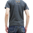 Laden Sie das Bild in den Galerie-Viewer, TOYS McCOY T-Shirt Men's Star Sportwear Logo Graphic Garment-Dyed Heavyweight Short Sleeve Loopwheel Tee TMC2324 030 Faded-Black