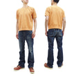 Load image into Gallery viewer, TOYS McCOY Plain Short Sleeve Sweatshirt Men's Solid Color Garment-dyed French Terry Shirt TMC2333 060 Faded-Gold