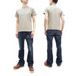 Load image into Gallery viewer, TOYS McCOY Plain T-Shirt Men's Garment-Dyed Heavyweight Short Sleeve Loopwheel Solid Color Tee TMC2343 040 Faded-Sand-Beige