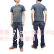 Load image into Gallery viewer, TOYS McCOY T-Shirt Men's J.A. Dubow Mfg Co. Logo Military Graphic Garment-Dyed Heavyweight Short Sleeve Loopwheel Tee TMC2346 120 Faded-Blue