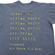 Load image into Gallery viewer, TOYS McCOY T-Shirt Men's J.A. Dubow Mfg Co. Logo Military Graphic Garment-Dyed Heavyweight Short Sleeve Loopwheel Tee TMC2346 120 Faded-Blue