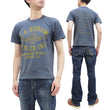 Load image into Gallery viewer, TOYS McCOY T-Shirt Men's J.A. Dubow Mfg Co. Logo Military Graphic Garment-Dyed Heavyweight Short Sleeve Loopwheel Tee TMC2346 120 Faded-Blue