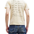Load image into Gallery viewer, TOYS McCOY T-Shirt Men's J.A. Dubow Mfg Co. Logo Military Graphic Garment-Dyed Heavyweight Short Sleeve Loopwheel Tee TMC2346 040 Ecru