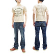 Load image into Gallery viewer, TOYS McCOY T-Shirt Men's J.A. Dubow Mfg Co. Logo Military Graphic Garment-Dyed Heavyweight Short Sleeve Loopwheel Tee TMC2346 040 Ecru