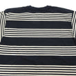 Load image into Gallery viewer, TOYS McCOY Striped T-Shirt Men's Steve McQueen Long Sleeve Horizontal Stripe Tee TMC2354 041 Ivory/Black