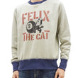 Laden Sie das Bild in den Galerie-Viewer, TOYS McCOY Sweatshirt Men's Felix the Cat Sweat Shirt Loop-wheeled Vintage Style TMC2360 041 Faded-Sand-Beige