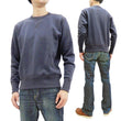 Load image into Gallery viewer, TOYS McCOY Sweatshirt Men's Casual Plain Sweat Shirt Loop-wheeled Vintage Style TMC2373 141 Faded Bluish-Gray
