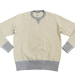 Load image into Gallery viewer, TOYS McCOY Sweatshirt Men's Casual Plain Sweat Shirt Loop-wheeled Vintage Style TMC2373 040 Sand-Beige/Heather-Gray