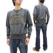 Laden Sie das Bild in den Galerie-Viewer, TOYS McCOY Sweatshirt Men's Loop-wheeled Melange Heather Black Custom Logo Sweat Shirt TMC2374