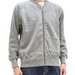 Laden Sie das Bild in den Galerie-Viewer, TOYS McCOY Plain Zip-Up Sweatshirt Men's No Hood Full Zip Sweatshirt with Rib Panel TMC2378 021 Ash-Gray