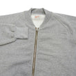 Laden Sie das Bild in den Galerie-Viewer, TOYS McCOY Plain Zip-Up Sweatshirt Men's No Hood Full Zip Sweatshirt with Rib Panel TMC2378 021 Ash-Gray