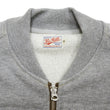 Laden Sie das Bild in den Galerie-Viewer, TOYS McCOY Plain Zip-Up Sweatshirt Men's No Hood Full Zip Sweatshirt with Rib Panel TMC2378 021 Ash-Gray