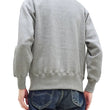 Laden Sie das Bild in den Galerie-Viewer, TOYS McCOY Plain Zip-Up Sweatshirt Men's No Hood Full Zip Sweatshirt with Rib Panel TMC2378 021 Ash-Gray