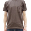Load image into Gallery viewer, TOYS McCOY T-shirt Men's Steve McQueen Plain Pocket T-Shirt Short Sleeve Loopwheeled Tee TMC2410 021 Faded-DarK-Charcoal