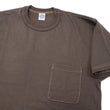 Load image into Gallery viewer, TOYS McCOY T-shirt Men's Steve McQueen Plain Pocket T-Shirt Short Sleeve Loopwheeled Tee TMC2410 021 Faded-DarK-Charcoal