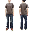 Load image into Gallery viewer, TOYS McCOY T-shirt Men's Steve McQueen Plain Pocket T-Shirt Short Sleeve Loopwheeled Tee TMC2410 021 Faded-DarK-Charcoal