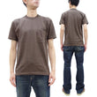 Load image into Gallery viewer, TOYS McCOY T-shirt Men's Steve McQueen Plain Pocket T-Shirt Short Sleeve Loopwheeled Tee TMC2410 021 Faded-DarK-Charcoal