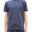 Load image into Gallery viewer, TOYS McCOY T-shirt Men's Steve McQueen Plain Pocket T-Shirt Short Sleeve Loopwheeled Tee TMC2410 120 Faded-Blue