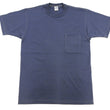 Load image into Gallery viewer, TOYS McCOY T-shirt Men's Steve McQueen Plain Pocket T-Shirt Short Sleeve Loopwheeled Tee TMC2410 120 Faded-Blue