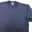 Load image into Gallery viewer, TOYS McCOY T-shirt Men's Steve McQueen Plain Pocket T-Shirt Short Sleeve Loopwheeled Tee TMC2410 120 Faded-Blue