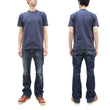 Load image into Gallery viewer, TOYS McCOY T-shirt Men's Steve McQueen Plain Pocket T-Shirt Short Sleeve Loopwheeled Tee TMC2410 120 Faded-Blue