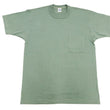 Load image into Gallery viewer, TOYS McCOY T-shirt Men's Steve McQueen Plain Pocket T-Shirt Short Sleeve Loopwheeled Tee TMC2410 160 Faded-Green