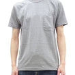 Load image into Gallery viewer, TOYS McCOY T-shirt Men's Steve McQueen Plain Pocket T-Shirt Short Sleeve Loopwheeled Tee TMC2410 020 Ash-Gray