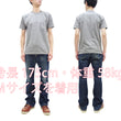 Load image into Gallery viewer, TOYS McCOY T-shirt Men's Steve McQueen Plain Pocket T-Shirt Short Sleeve Loopwheeled Tee TMC2410 020 Ash-Gray