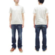 Load image into Gallery viewer, TOYS McCOY T-shirt Men's Steve McQueen Plain Pocket T-Shirt Short Sleeve Loopwheeled Tee TMC2410 011 Off-White