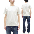 Load image into Gallery viewer, TOYS McCOY T-shirt Men's Steve McQueen Plain Pocket T-Shirt Short Sleeve Loopwheeled Tee TMC2410 011 Off-White