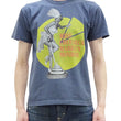 Load image into Gallery viewer, TOYS McCOY T-shirt Men's Marilyn Monroe Graphic Short Sleeve Loopwheeled Tee TMC2413 120 Faded Blue