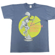 Load image into Gallery viewer, TOYS McCOY T-shirt Men's Marilyn Monroe Graphic Short Sleeve Loopwheeled Tee TMC2413 120 Faded Blue