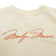 Load image into Gallery viewer, TOYS McCOY T-shirt Men's Marilyn Monroe Graphic Short Sleeve Loopwheeled Tee TMC2413 040 Natural