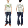 Load image into Gallery viewer, TOYS McCOY T-shirt Men's Taxi Driver Graphic Short Sleeve Loopwheeled Tee TMC2419 011 Faded-Off-White