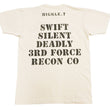 Load image into Gallery viewer, TOYS McCOY T-shirt Men's Taxi Driver Graphic Short Sleeve Loopwheeled Tee TMC2419 040 Faded-Natural
