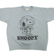 Load image into Gallery viewer, TOYS McCOY Short Sleeve Sweatshirt Men's Astronaut Snoopy Graphic French Terry Fabric Tee Shirt TMC2421 110 Faded-Saxe-Grey