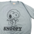 Load image into Gallery viewer, TOYS McCOY Short Sleeve Sweatshirt Men's Astronaut Snoopy Graphic French Terry Fabric Tee Shirt TMC2421 110 Faded-Saxe-Grey