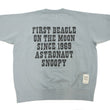Load image into Gallery viewer, TOYS McCOY Short Sleeve Sweatshirt Men's Astronaut Snoopy Graphic French Terry Fabric Tee Shirt TMC2421 110 Faded-Saxe-Grey
