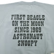 Load image into Gallery viewer, TOYS McCOY Short Sleeve Sweatshirt Men's Astronaut Snoopy Graphic French Terry Fabric Tee Shirt TMC2421 110 Faded-Saxe-Grey