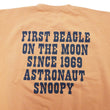 Load image into Gallery viewer, TOYS McCOY Short Sleeve Sweatshirt Men's Astronaut Snoopy Graphic French Terry Fabric Tee Shirt TMC2421 060 Faded-Gold