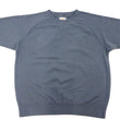 Load image into Gallery viewer, TOYS McCOY Plain Short Sleeve Sweatshirt Men's Solid Color Garment-dyed French Terry Fabric Tee Shirt TMC2429 120 Faded-Blue
