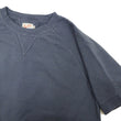 Load image into Gallery viewer, TOYS McCOY Plain Short Sleeve Sweatshirt Men's Solid Color Garment-dyed French Terry Fabric Tee Shirt TMC2429 120 Faded-Blue