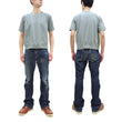 Load image into Gallery viewer, TOYS McCOY Plain Short Sleeve Sweatshirt Men's Solid Color Garment-dyed French Terry Fabric Tee Shirt TMC2429 110 Faded-Saxe-Grey