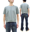 Load image into Gallery viewer, TOYS McCOY Plain Short Sleeve Sweatshirt Men's Solid Color Garment-dyed French Terry Fabric Tee Shirt TMC2429 110 Faded-Saxe-Grey